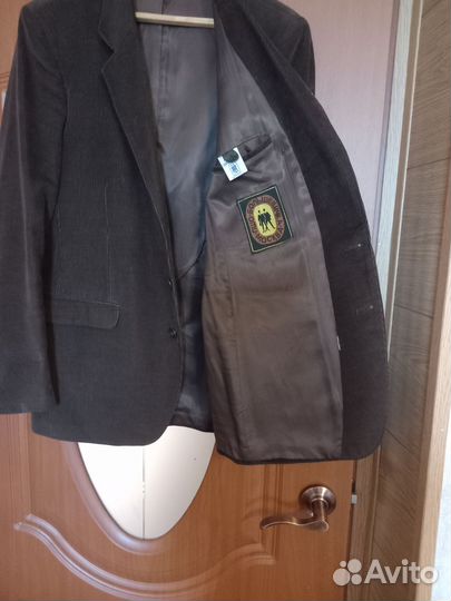 Костюм мужской вельветовый СССР