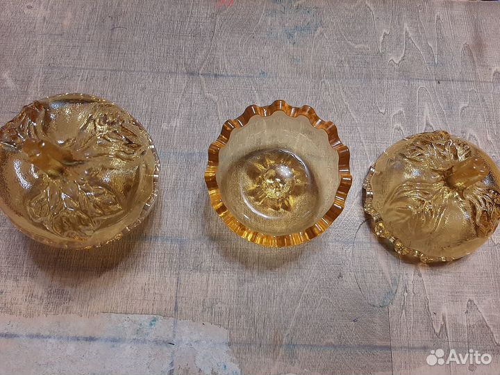 Розетки для варенья стекло,яблоко