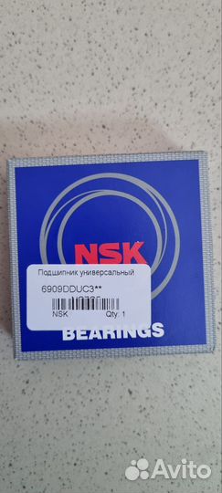 Подшипники nsk 6909dduc3