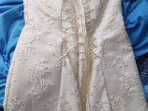 Свадебное платье 48 размер, короткое