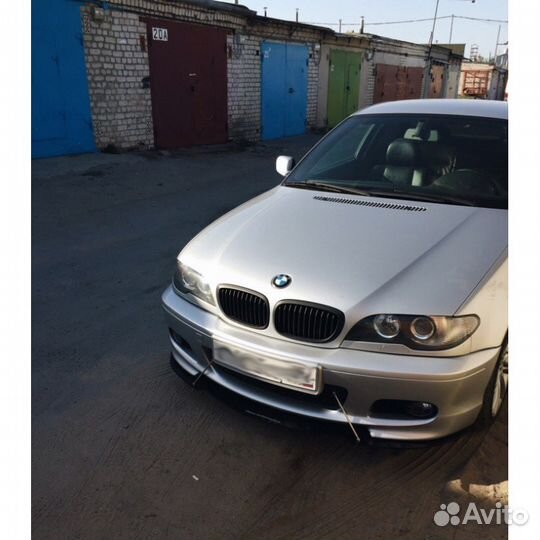 Сплиттер бампера BMW 3 Е46 M-tech 2