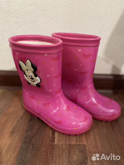 Резиновые ботинки для девочки