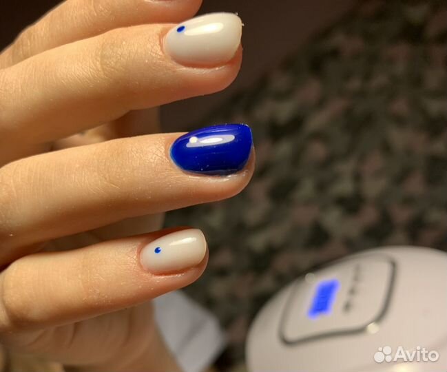 Маникюр с покрытием, наращивание