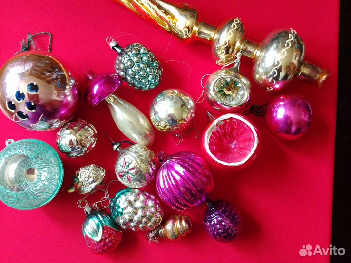 Ёлочные игрушки из детства