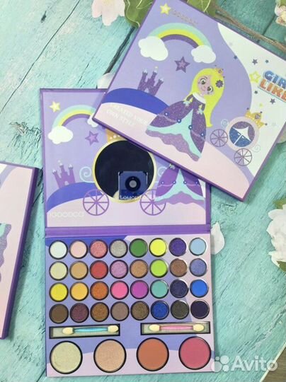 Набор детской косметики тени Принцесса (36 цветов)