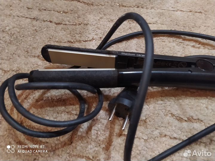 Выпрямитель для волос titanium ceramic