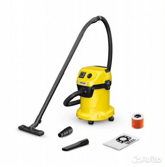 Пылесос Керхер Karcher WD 3 P V-17/4/20