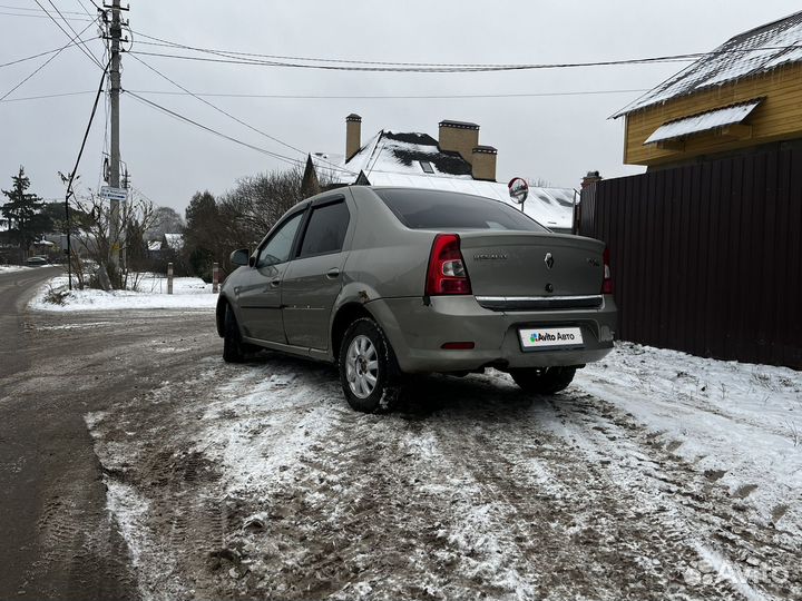 Renault Logan 1.4 МТ, 2012, 100 000 км