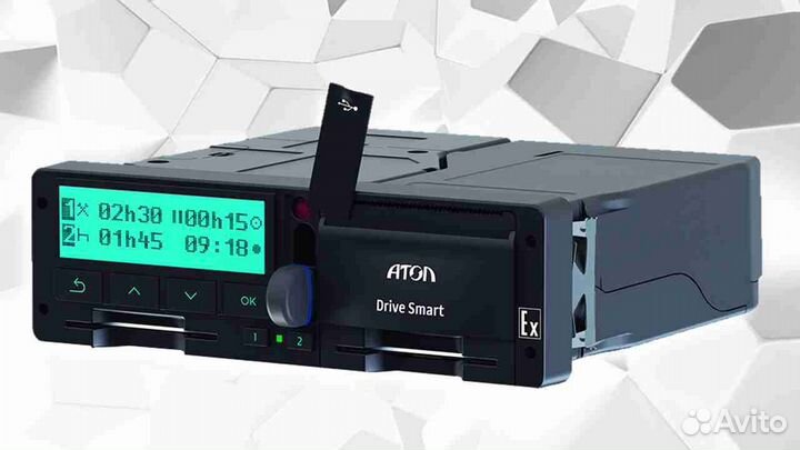 Автомобильный тахограф Атол.С установкой