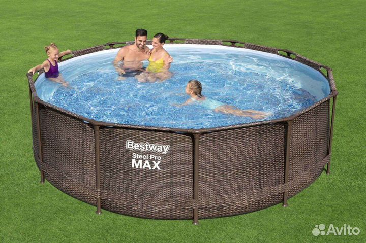 Каркасный бассейн 366 х 100 см 