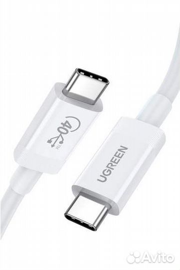 Кабель ugreen US506 USB4 Charging Cable 40Gbps Da