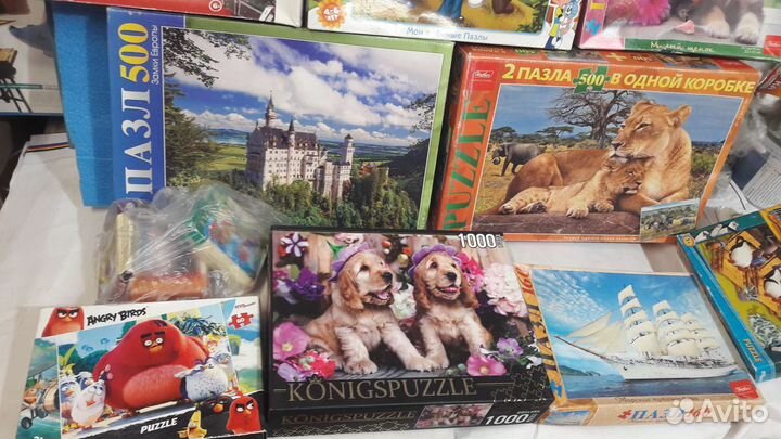 Пазлыигры большим пакетом