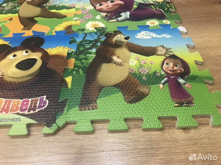 Мозаика Magneticus 6 Коврик-пазл Магнитная азбука