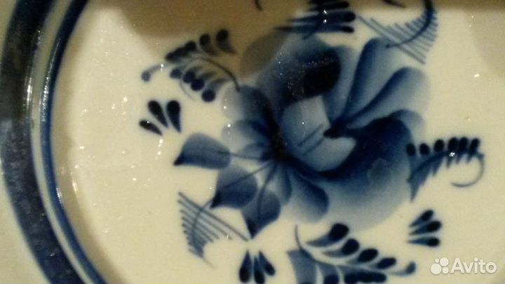 Тарелочка сервировочная гжель