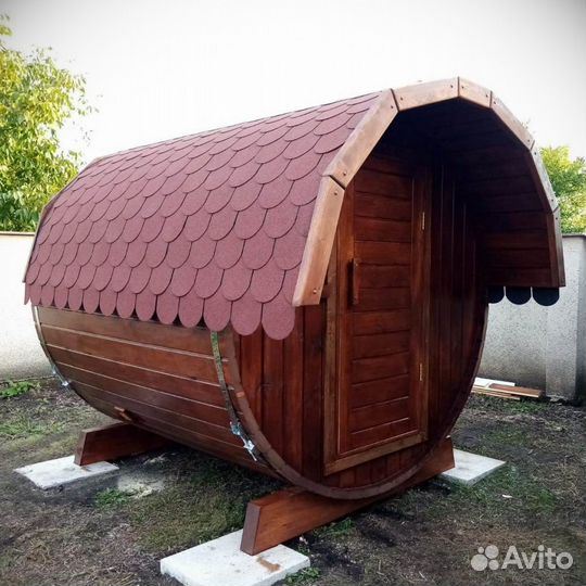 Баня бочка под ключ