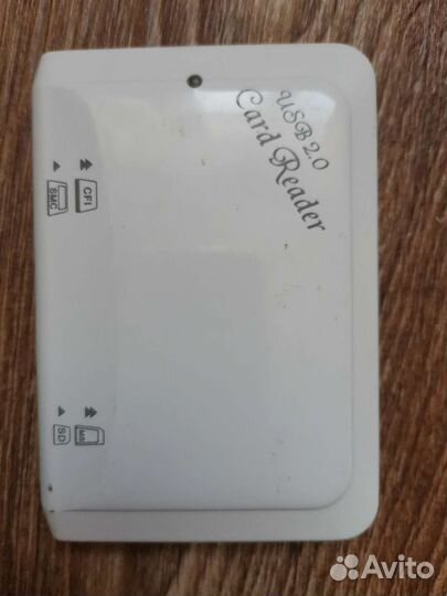 Кард ридер USB (для карт памяти: cfi, smc, ms, sd)