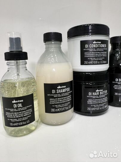 Davines oi шампунь кондиционер масло гель маска