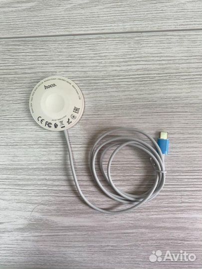 Магнитное зарядное устройство 2в1 Hoco CW34