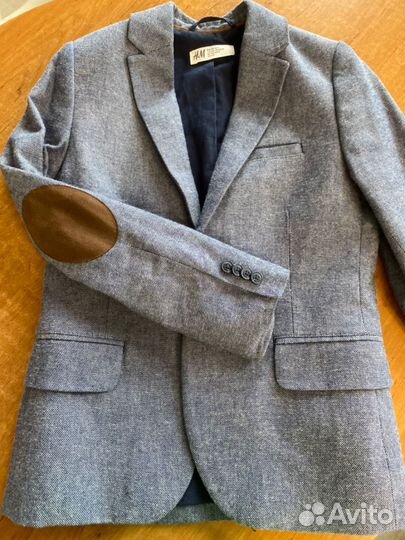Пакет Пиджак, рубашки, кофта на мальчика 122