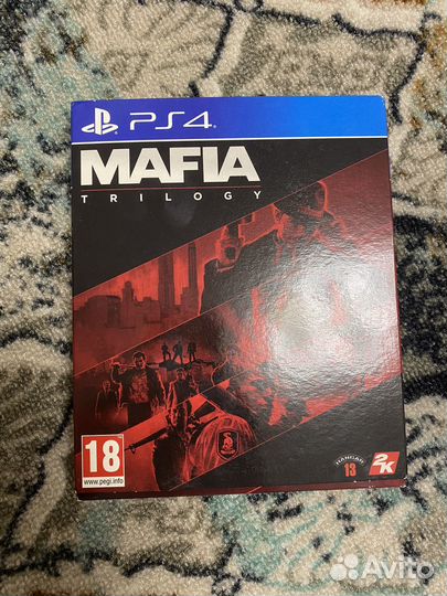 Mafia trilogy ps4 диски