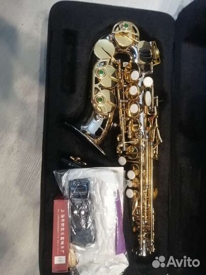 Саксофон сопрано гнутый Yanagisawa