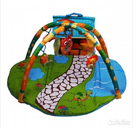 Развивающий коврик с шариками