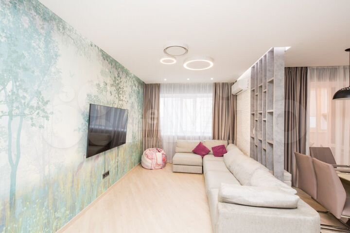 3-к. квартира, 91,4 м², 12/12 эт.