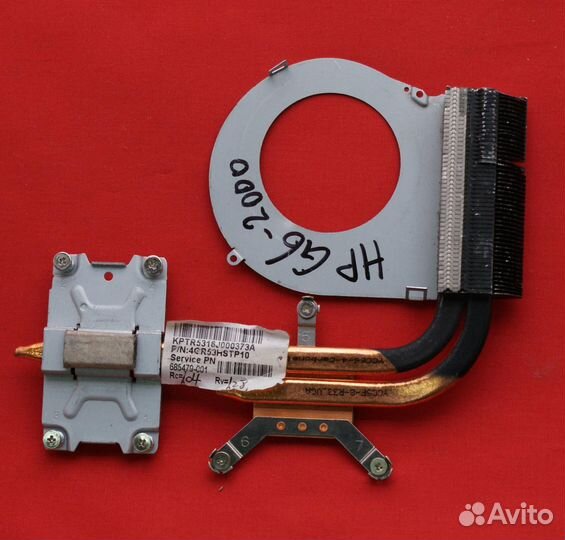 Система охлаждения HP G6-2000(c GPU)