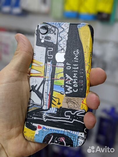 Защитная бронь пленка на телефон 360