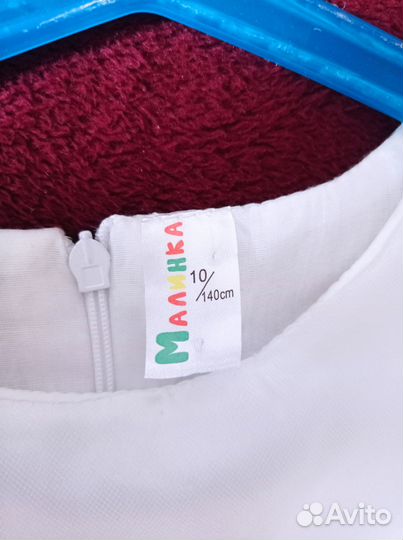 Нарядное платье для девочки 140