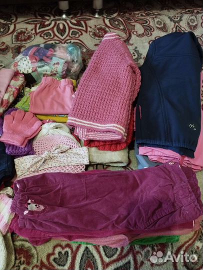 Вещи пакетом на девочку
