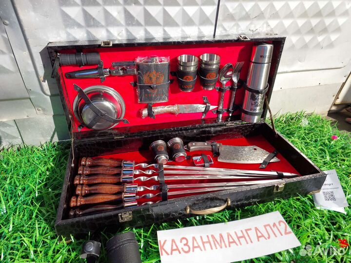 Шампура в кейсе