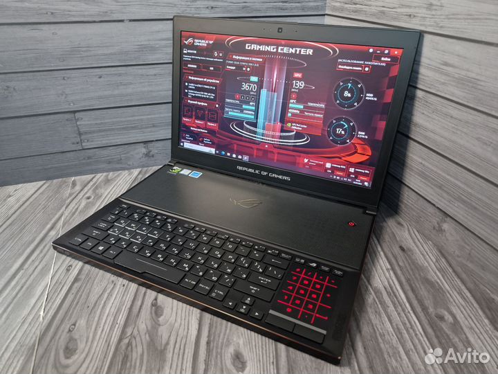 Asus ROG zephyrus GX501Vi I7 / 16 / GTX1080 8гб