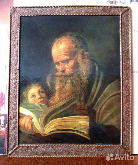 Святой Матфей Картина – Франс Халс репродукция