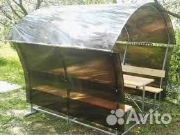 Беседка из поликарбоната Астра Пион