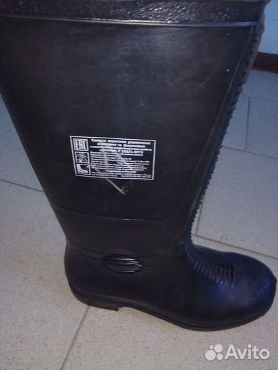 Сапоги резиновые мужские