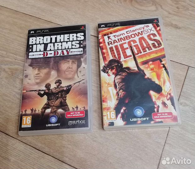 Диски с играми на PSP