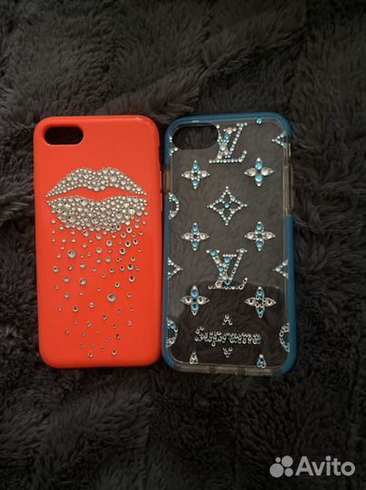 Чехол сваровски на iPhone 7 8 и se нового поколени