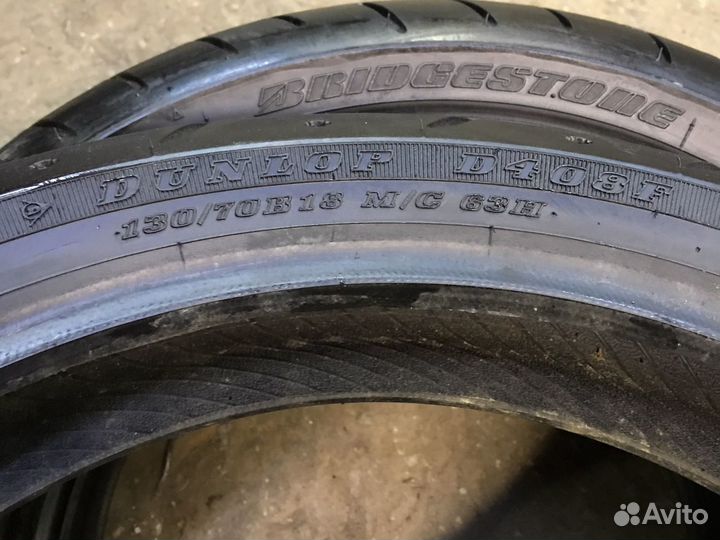130/70/18 r18 dunlop D408F (сервис)