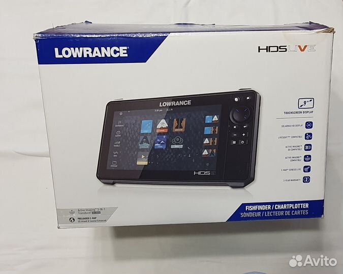 Эхолот Lowrance HDS-9 live with Active Imaging 3-1