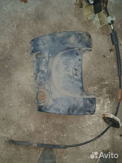 Крышка на двигатель на хундай сонату 4