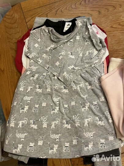 Вещи пакетом на девочку 104 110