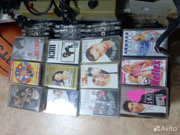 Аудио кассета коллекция 200шт