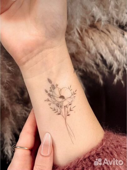 Модель на татуировку