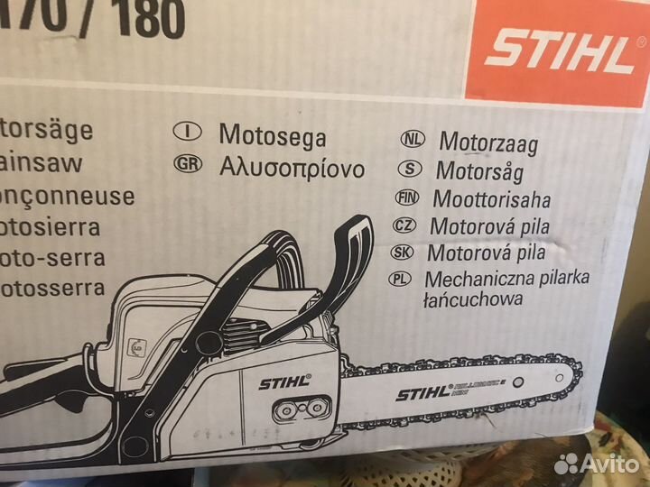 Бензопила stihl ms 180 c