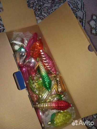 Ёлочные игрушки СССР