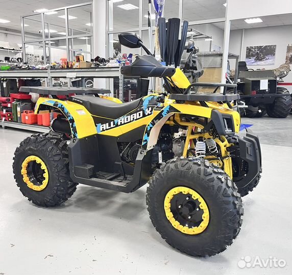 Квадроцикл MotoLand 200 ALL road X (жёлтый)