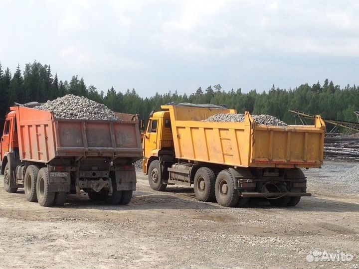 Гравийный щебень с доставкой