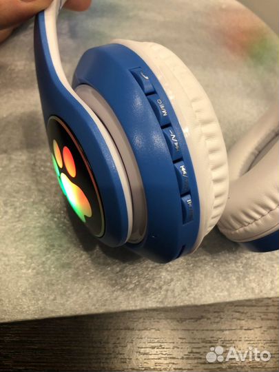 Детские Bluetooth наушники Cat Ear STN 28 с ушками