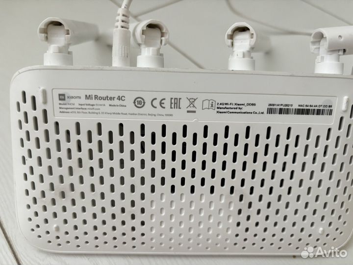 Роутер xiaomi mi wifi router 4c